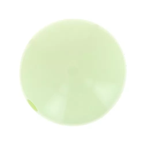 12mm Opaque resin bead - Pastel greenx1