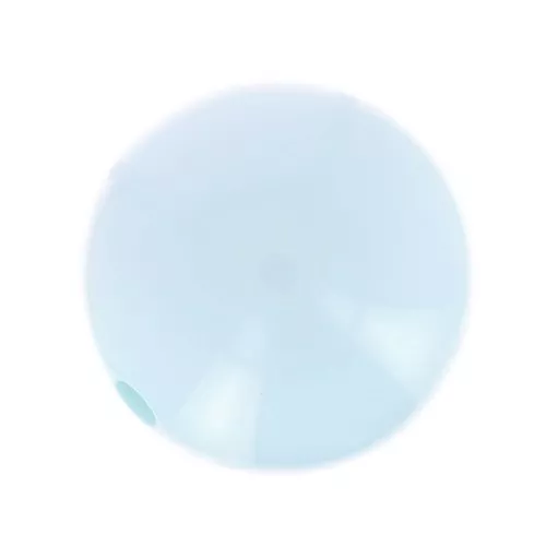 12mm Opaque resin bead - Light Blue x1