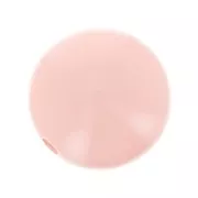 12mm Opaque resin bead - Sugarplum pink x1