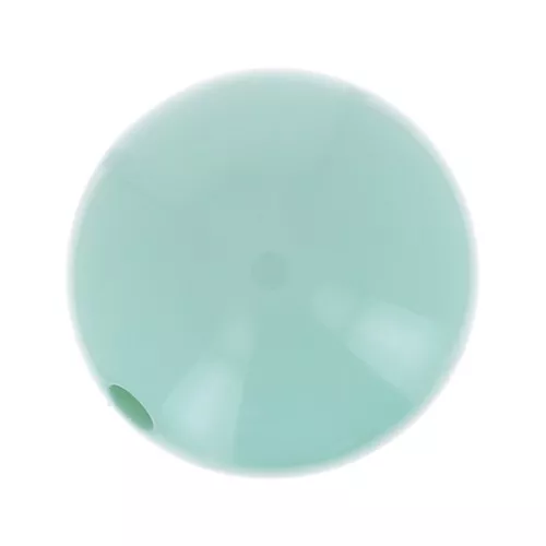 12mm Opaque resin bead - water greenx1