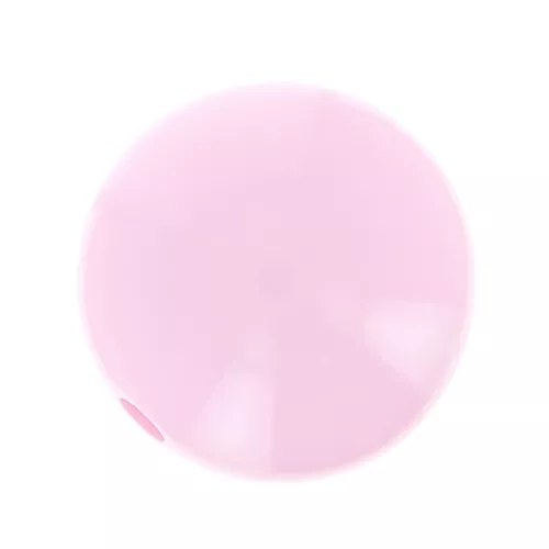 12mm Opaque resin bead - Pink x1