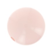 12mm Opaque resin bead - powder rose x1