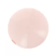 12mm Opaque resin bead - powder rose x1