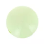 14mm Opaque resin bead - Pastel greenx1
