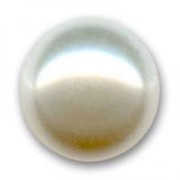 PureCrystal 5817 Cabochon 8mm Cream Pearl x1|raw }}