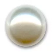 PureCrystal 5817 Cabochon 8mm Cream Pearl x1