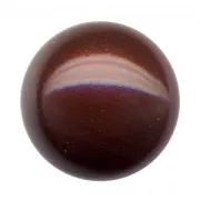 PureCrystal 5817 Cabochon 6mm Maroon Pearl x1