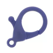 25mm Acrylic Lobster Clasp - Dark Blue x1