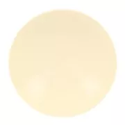 14mm Opaque resin cabochon - Beige x1