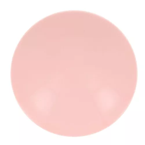 14mm Opaque resin cabochon - powder rose x1