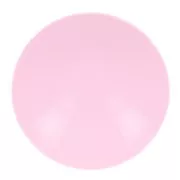 14mm Opaque resin cabochon - Pink x1