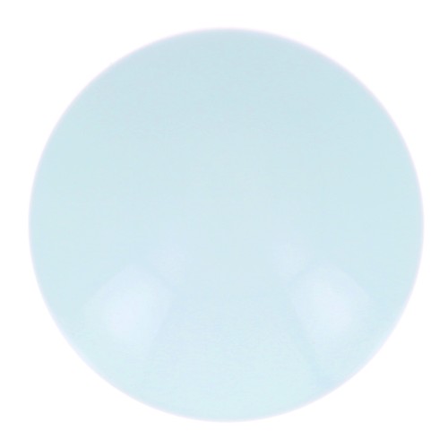14mm Opaque resin cabochon - Light Blue x1