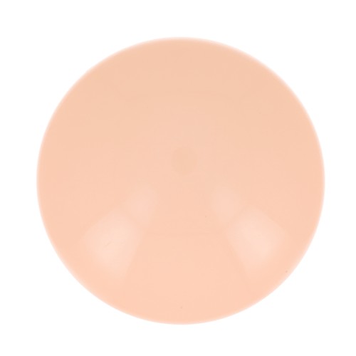 12mm Opaque resin cabochon - Salmon x1