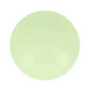 12mm Opaque resin cabochon - Pastel green x1