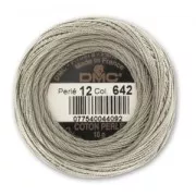Pearl cotton DMC n°12 Sand (642) x120m