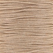 Metallic polyester thread spool 1 mm Pink gold x 20 m|raw }}