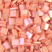 Miyuki Tila Beads 5x5x1.9 mm TL-0596 - Op Tea Rose Luster x10g|raw }}