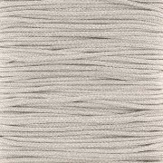 Metallic polyester thread spool 1 mm Silver x 20 m