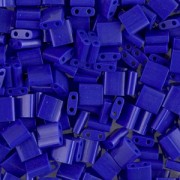 Miyuki Tila Beads 5x5x1.9 mm TL-0414 - Opaque Cobalt x10g|raw }}