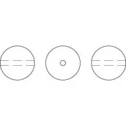 PureCrystal Pearl 5811 12mm Turquoise Pearl x1