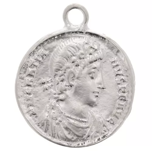 Roman Coin Pendant 22x19 mm - Silver 925 x1