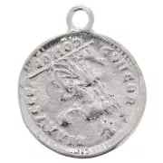 Roman Coin Pendant 22x19 mm - Silver 925 x1