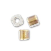 Cubes Toho 1.5mm TC-01-994 - Crystal AB Gold Lined x10g|raw }}