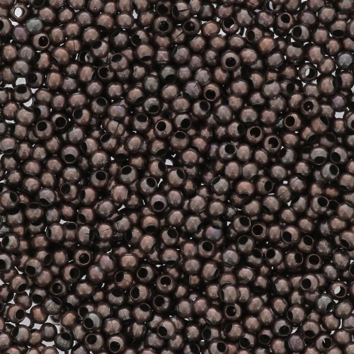 Metal Seed beads 15/0 - Aged copper x10g