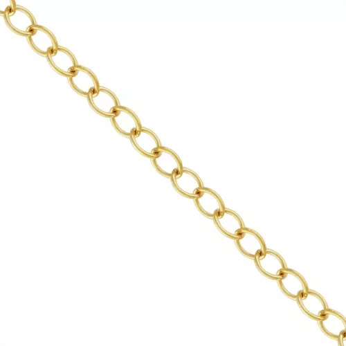4.4mm cable chain - Gold filled x20cm