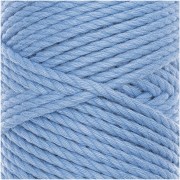 3mm Macramé cotton cord - Creative Cotton Cord Skinny - Blue x 55m