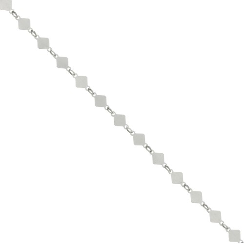 4mm 925 Sterling silver Fancy chain 925 x50cm