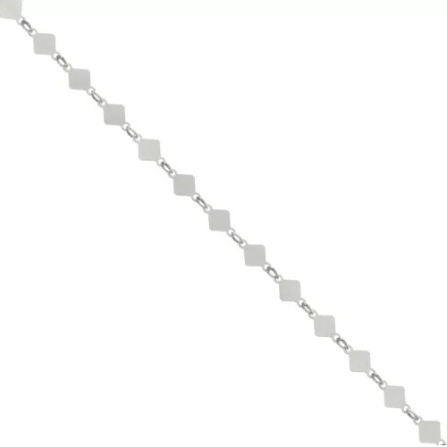 4mm 925 Sterling silver Fancy chain 925 x50cm