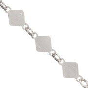 4mm 925 Sterling silver Fancy chain 925 x50cm