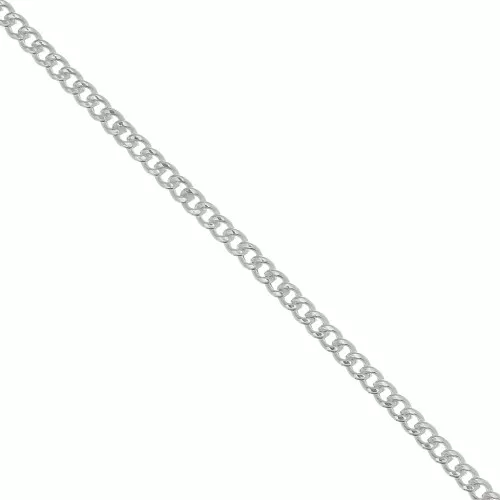 3mm 925 Sterling Silver Curb Chain x50cm