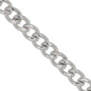3mm 925 Sterling Silver Curb Chain x50cm