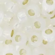 Toho seed beads 8/0 TO8R2100 - Milky White Silver Lined