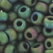 Toho seed beads 8/0 TO8R707 - Mat Iris Peridot