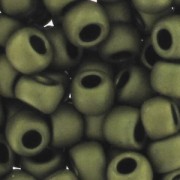 Toho seed beads 8/0 TO8R617 - Mat Dark Olive x8g|raw }}