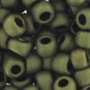 Toho seed beads 8/0 TO8R617 - Mat Dark Olive x8g