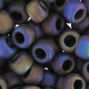 Toho seed beads 8/0 TO8R615 - Mat Iris Purple x8g|raw }}