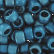 Toho seed beads 8/0 TO8R511F - Higher Metallic Frosted Mediteranian Blue x8g