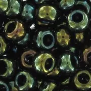 Toho seed beads 8/0 TO8R0084 - Metallic Iris Green/Brown x8g