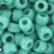Toho seed beads 8/0 TO8R0055 - Opaque Turquoise|raw }}