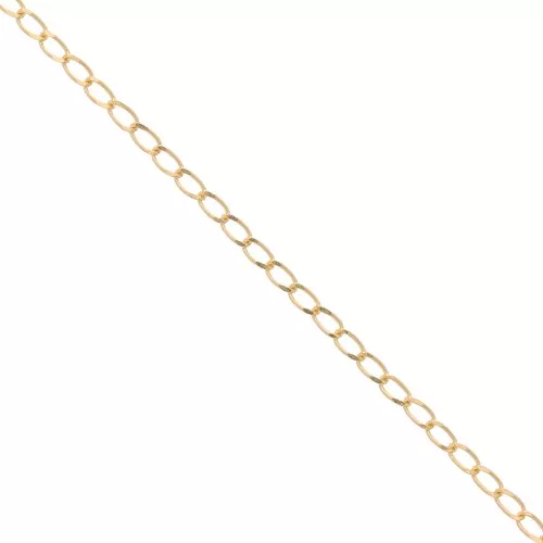 Bilbao Chain 2.5mm fine Gold plated x1m