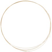 Gold filled  0.4mm thread hard x 1.5m|raw }}