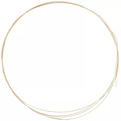 Gold filled 0.4mm thread hard x 1.5m