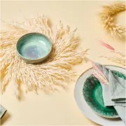 Natural dried oats for flower arrangement x5 stems