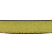 Leather lace 10mm Pistachio x30cm|raw }}