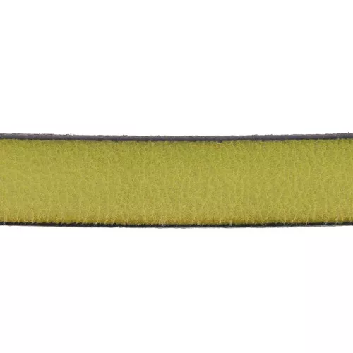 Leather lace 10mm Pistachio x30cm