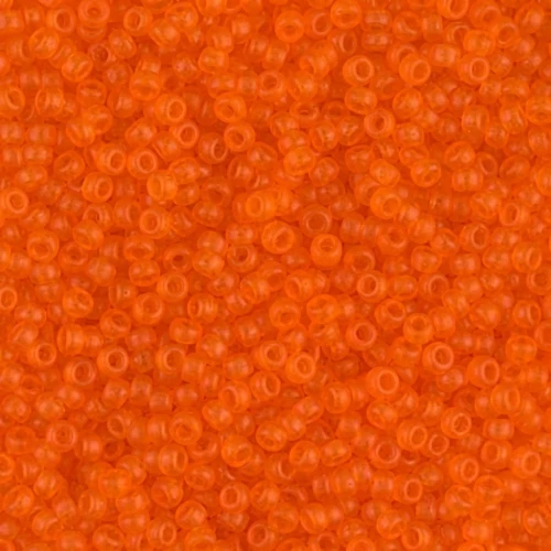 Miyuki Seed beads 11/0 138F - Transparent Orange Mat x8g